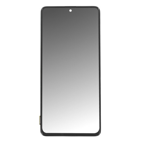 Ecran cu Touchscreen si Rama Compatibil cu Samsung Galaxy A71 4G (SM-A715) - OEM (19908) - Black Ecran cu Touchscreen si Rama Compatibil cu Samsung Galaxy A71 4G (SM-A715) - OEM (19908) - Black