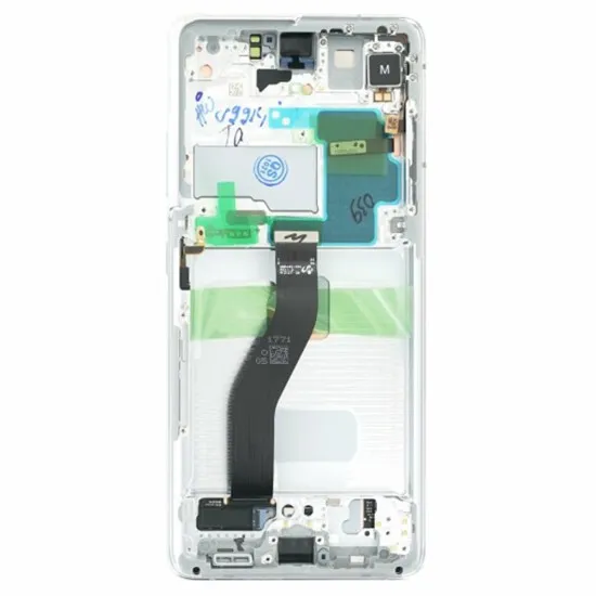 Ecran cu Touchscreen si Rama Compatibil cu Samsung Galaxy S21 Ultra 5G (SM-G998B) - Samsung (16307) - Phantom Silver Ecran cu Touchscreen si Rama Compatibil cu Samsung Galaxy S21 Ultra 5G (SM-G998B) - Samsung (16307) - Phantom Silver