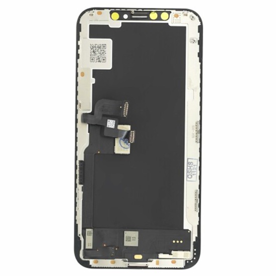 Ecran Hard OLED cu Touchscreen si Rama Compatibil cu iPhone XS - OEM (16734) - Black
