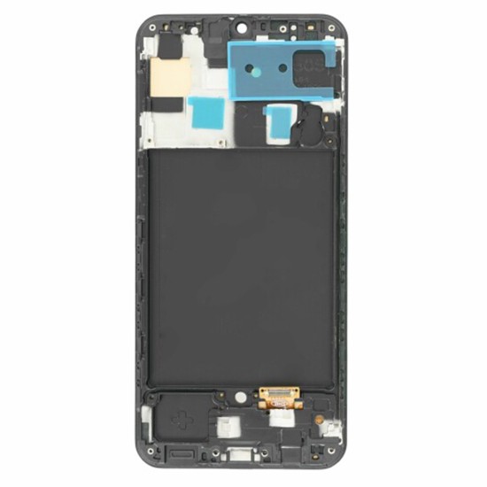 Ecran OLED cu Touchscreen si Rama Compatibil cu Samsung Galaxy A50 (SM-A505) - OEM (19824) - Black Ecran OLED cu Touchscreen si Rama Compatibil cu Samsung Galaxy A50 (SM-A505) - OEM (19824) - Black