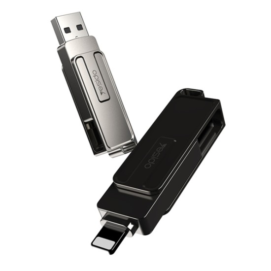 Flash Drive USB 5Gbps, 265GB - Yesido (FL16) - Silver