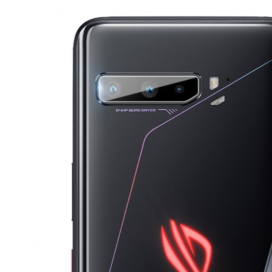 Folie Camera pentru Asus ROG Phone 3 Strix / Rog Phone 3 ZS661KS - Mocolo Full Clear Camera Glass - Clear