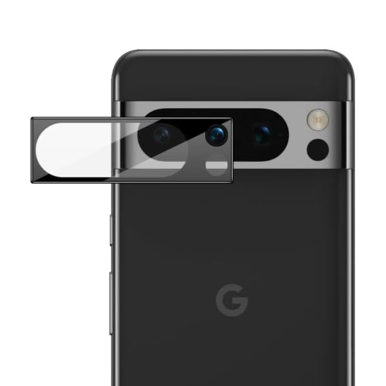 Folie Camera pentru Google Pixel 8 Pro - Techsuit Full Camera Glass - Black