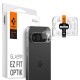 Folie Camera pentru Google Pixel 9 Pro (set 2) - Spigen Glas.tR Optik EZ Fit - Clear