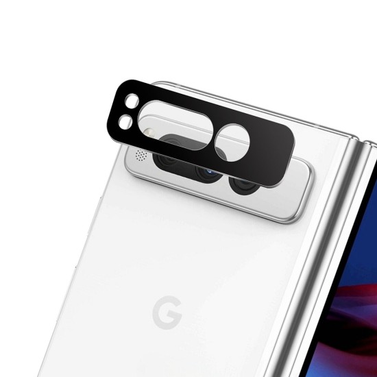 Folie Camera pentru Google Pixel Fold - Techsuit Full Camera Glass - Black