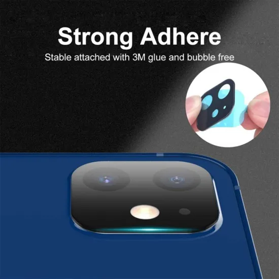 Folie Camera pentru iPhone 12 - Techsuit Full Camera Glass - Black Folie Camera pentru iPhone 12 - Techsuit Full Camera Glass - Black