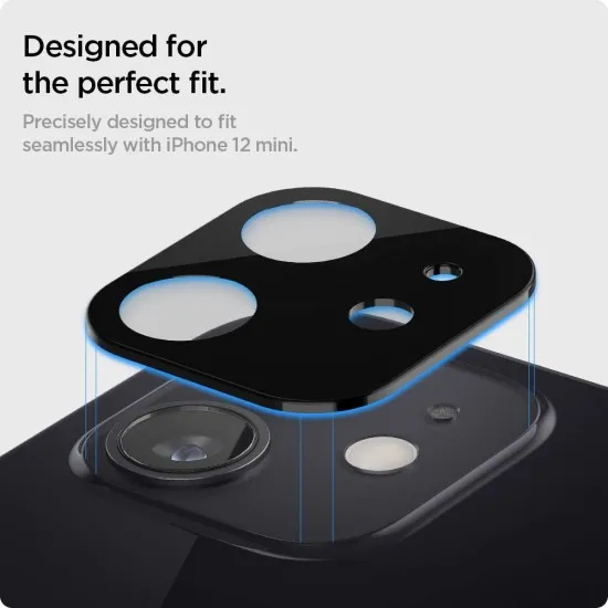 Folie Camera pentru iPhone 12 - Techsuit Full Camera Glass - Black Folie Camera pentru iPhone 12 - Techsuit Full Camera Glass - Black