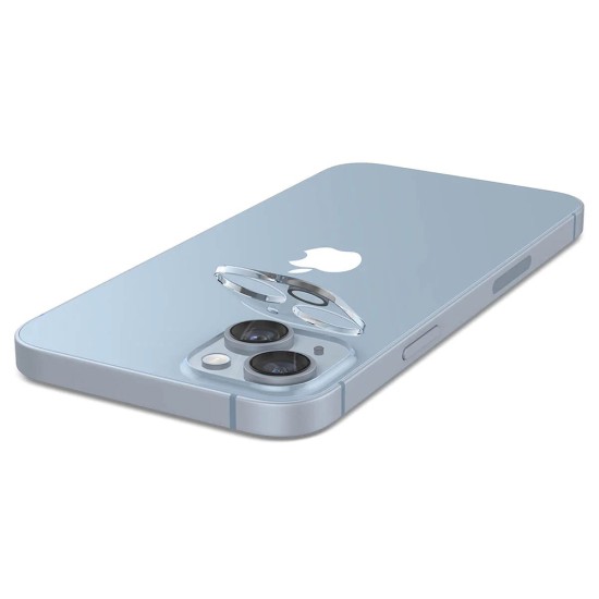 Folie Camera pentru iPhone 14 / 14 Plus (set 2) - Spigen Glas.tR Optik - Crystal Clear