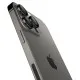 Folie Camera pentru iPhone 14 Pro / 14 Pro Max (set 2) - Spigen Optik.tR EZ FIT - Black