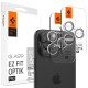 Folie Camera pentru iPhone 14 Pro / Pro Max / 15 Pro / Pro Max / 16 Pro / Pro Max (set 2) - Spigen Glas.tR Optik EZ Fit Pro - Clear