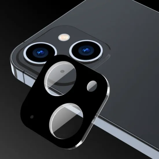 Folie Camera pentru iPhone 15 / 15 Plus - Techsuit Full Camera Glass - Black Folie Camera pentru iPhone 15 / 15 Plus - Techsuit Full Camera Glass - Black