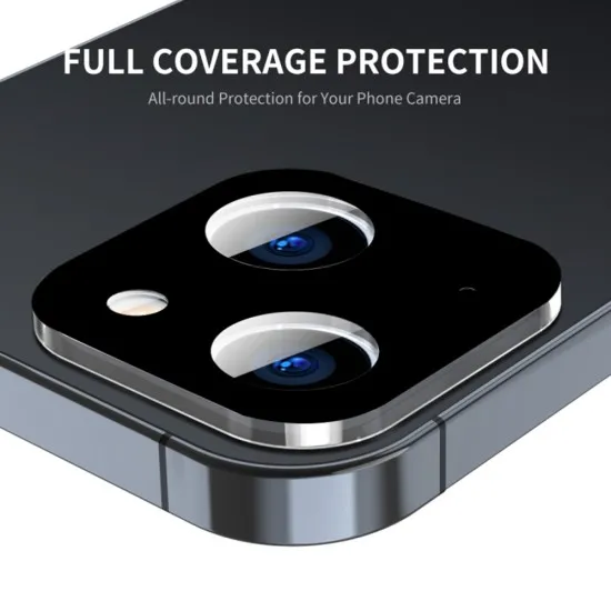 Folie Camera pentru iPhone 15 / 15 Plus - Techsuit Full Camera Glass - Black Folie Camera pentru iPhone 15 / 15 Plus - Techsuit Full Camera Glass - Black