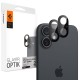 Folie Camera pentru iPhone 16 / iPhone 16 Plus (set 2) - Spigen Glas.tR Optik - Black