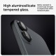 Folie Camera pentru iPhone 16 / iPhone 16 Plus (set 2) - Spigen Glas.tR Optik EZ Fit Pro - Black