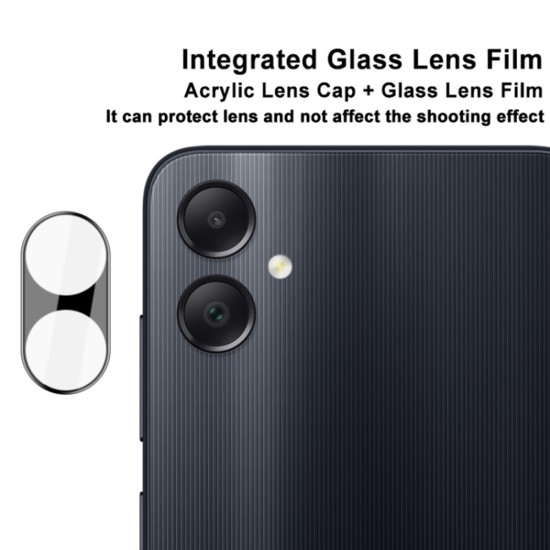 Folie Camera pentru Samsung Galaxy A05 - Techsuit Full Camera Glass - Black