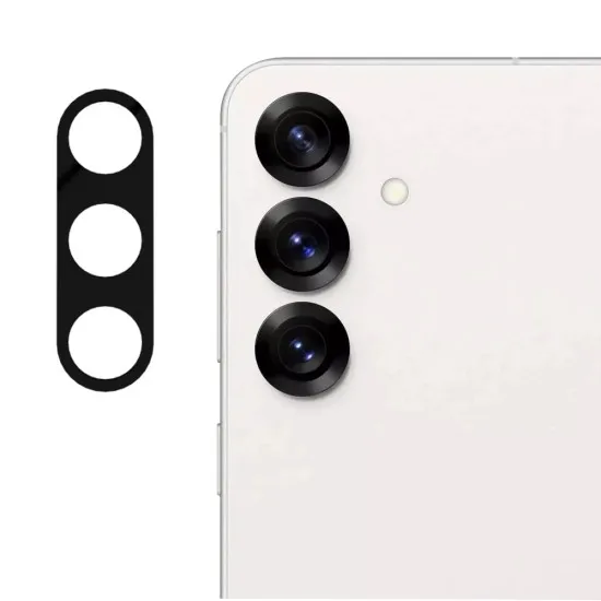 Folie Camera pentru Samsung Galaxy S25 - Techsuit Full Camera Glass - Black Folie Camera pentru Samsung Galaxy S25 - Techsuit Full Camera Glass - Black