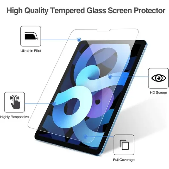 Folie pentru Apple iPad Air 4 (2020) / Air 5 (2022) - Lito 2.5D Classic Glass - Clear Folie pentru Apple iPad Air 4 (2020) / Air 5 (2022) - Lito 2.5D Classic Glass - Clear