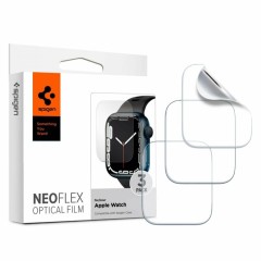 Folie pentru Apple Watch 4 / 5 / 6 / SE / SE 2 / 7 / 8 / 9 (40mm / 41mm) (set 3) - Spigen Neo Flex - Clear Folie pentru Apple Watch 4 / 5 / 6 / SE / SE 2 / 7 / 8 / 9 (40mm / 41mm) (set 3) - Spigen Neo Flex - Clear