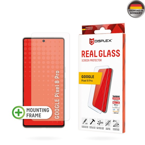 Folie pentru Google Pixel 8 Pro - Displex Real Glass 2D - Clear