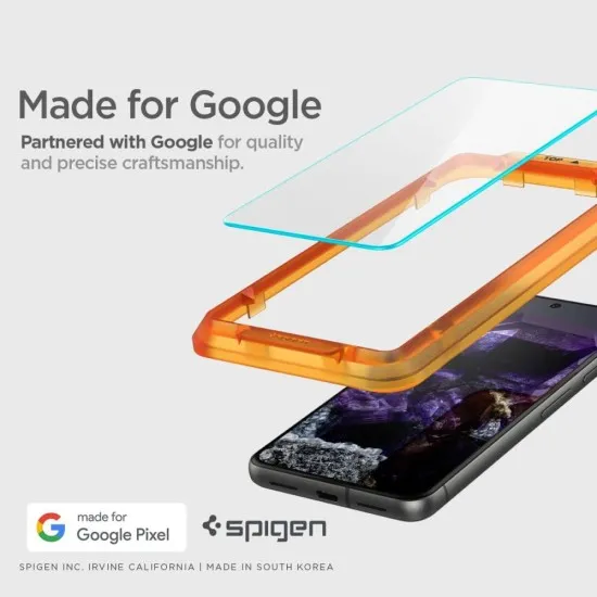 Folie pentru Google Pixel 8 (set 2) - Spigen Glas.TR Align Master - Clear Folie pentru Google Pixel 8 (set 2) - Spigen Glas.TR Align Master - Clear