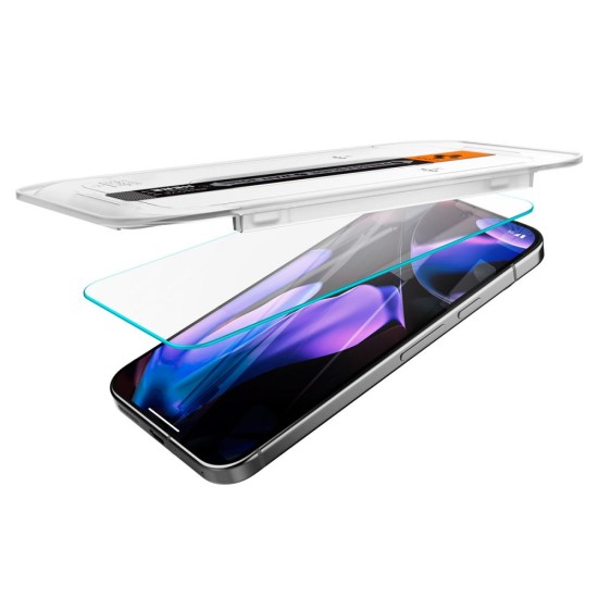 Folie pentru Google Pixel 9 / 9 Pro (set 2) - Spigen Glas.tR EZ FIT - Clear