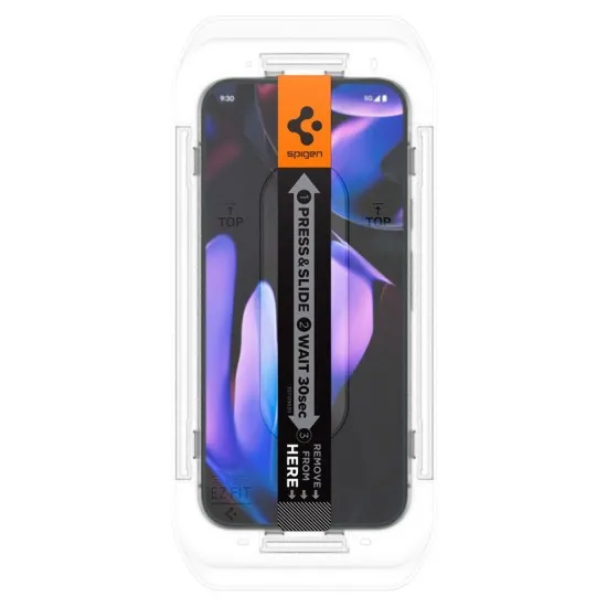 Folie pentru Google Pixel 9 / 9 Pro (set 2) - Spigen Glas.tR EZ FIT - Clear Folie pentru Google Pixel 9 / 9 Pro (set 2) - Spigen Glas.tR EZ FIT - Clear