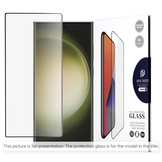 Folie pentru Honor 200 Pro - Dux Ducis Tempered Glass - Black