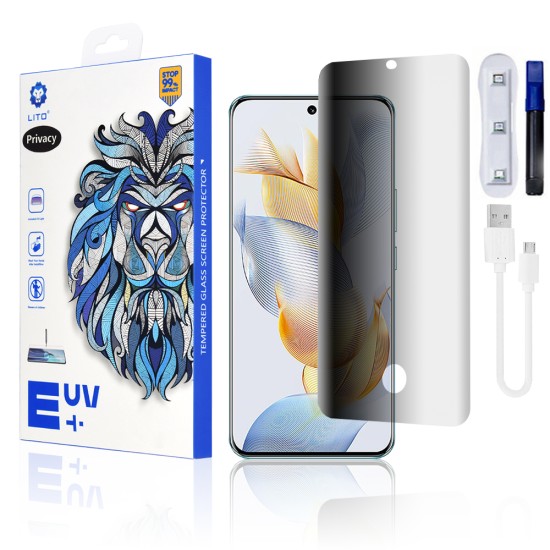 Folie pentru Honor 90 - Lito 3D UV Glass - Privacy