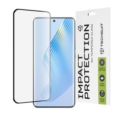 Folie pentru Honor Magic5 - Techsuit 111D Full Cover / Full Glue Glass / 3D Curved Screen - Black Folie pentru Honor Magic5 - Techsuit 111D Full Cover / Full Glue Glass / 3D Curved Screen - Black