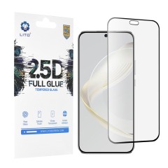 Folie pentru Huawei nova 11 / nova 12s - Lito 2.5D FullGlue Glass - Black Folie pentru Huawei nova 11 / nova 12s - Lito 2.5D FullGlue Glass - Black