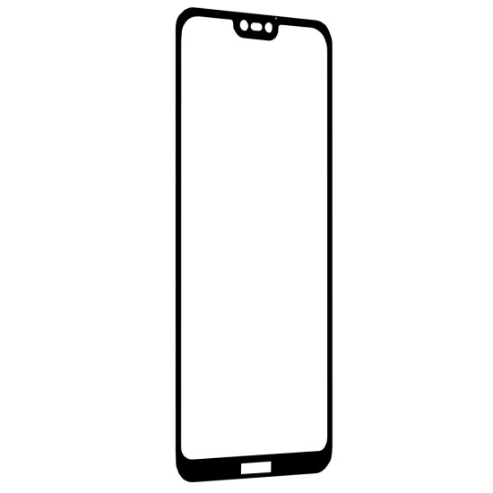 Folie pentru Huawei P20 Lite - Techsuit 111D Full Cover / Full Glue Glass  - Black