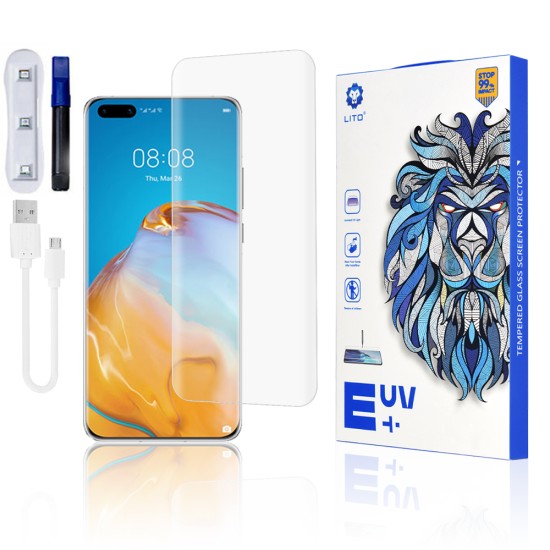 Folie pentru Huawei P40 Pro / P40 Pro Plus - Lito 3D UV Glass - Clear