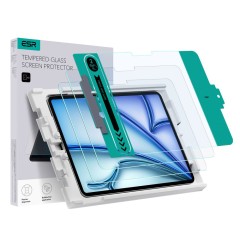 Folie pentru iPad Air 11 (2024) - ESR Tempered Glass 9H (set 2) - Clear Folie pentru iPad Air 11 (2024) - ESR Tempered Glass 9H (set 2) - Clear
