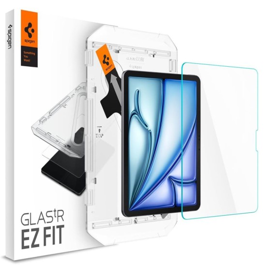 Folie pentru iPad Air 11 (2024) - Spigen Glas.TR EZ FIT - Clear