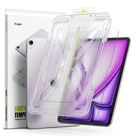 Folie pentru iPad Air 13 (2024) - Ringke Easy Slide Tempered Glass - Clear