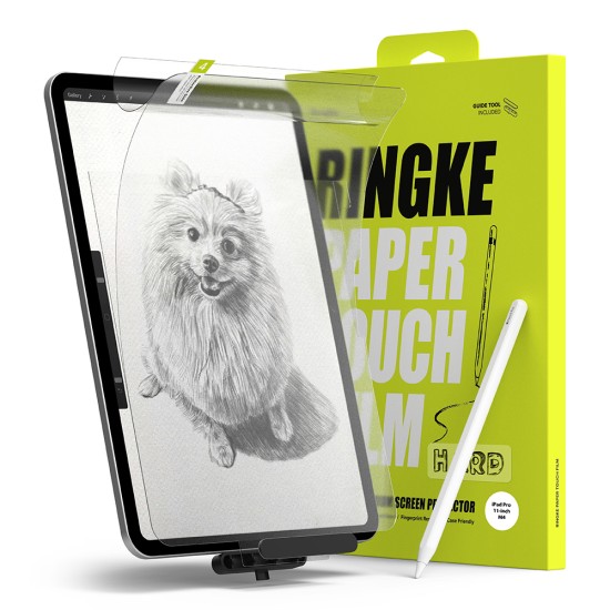 Folie pentru iPad Pro 11 (2024) - Ringke Paper Touch Film Hard - Matte Clear