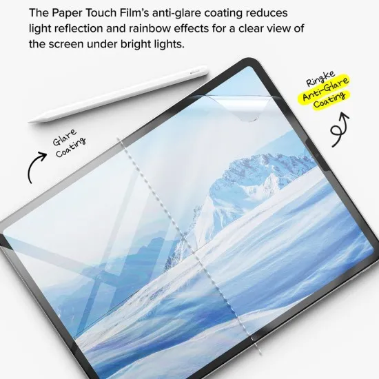 Folie pentru iPad Pro 11 (2024) - Ringke Paper Touch Film Hard - Matte Clear Folie pentru iPad Pro 11 (2024) - Ringke Paper Touch Film Hard - Matte Clear