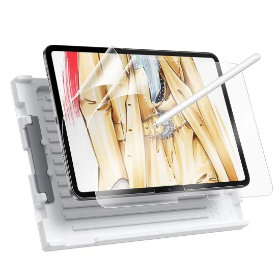Folie pentru iPad Pro 11 (2024) (set 2) - ESR Paper-Feel - Matte Clear Folie pentru iPad Pro 11 (2024) (set 2) - ESR Paper-Feel - Matte Clear