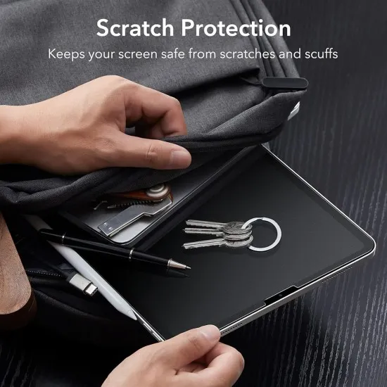 Folie pentru iPad Pro 12.9 (2018 / 2020 / 2021 / 2022) / iPad Air 13 (2024) (set 2) - ESR Paper-Feel - Matte Clear Folie pentru iPad Pro 12.9 (2018 / 2020 / 2021 / 2022) / iPad Air 13 (2024) (set 2) - ESR Paper-Feel - Matte Clear