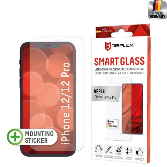 Folie pentru iPhone 12 / 12 Pro - Displex Smart FlexiGlass - Clear