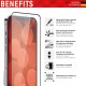 Folie pentru iPhone 12 / 12 Pro Max - Displex Real Glass Full Cover - Black