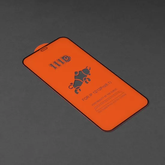 Folie pentru iPhone 12 / iPhone 12 Pro - Techsuit 111D Full Cover / Full Glue Glass - Black Folie pentru iPhone 12 / iPhone 12 Pro - Techsuit 111D Full Cover / Full Glue Glass - Black