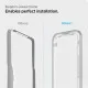 Folie pentru iPhone 13 / 13 Pro / iPhone 14 - Spigen Glas.tR Align Master - Black Folie pentru iPhone 13 / 13 Pro / iPhone 14 - Spigen Glas.tR Align Master - Black