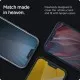 Folie pentru iPhone 13/ iPhone 13 Pro / iPhone 14 / iPhone 16e - Spigen Glas.tR Slim - Privacy Folie pentru iPhone 13/ iPhone 13 Pro / iPhone 14 / iPhone 16e - Spigen Glas.tR Slim - Privacy