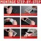 Folie pentru iPhone 13 mini - Displex Real Glass 2D - Clear Folie pentru iPhone 13 mini - Displex Real Glass 2D - Clear