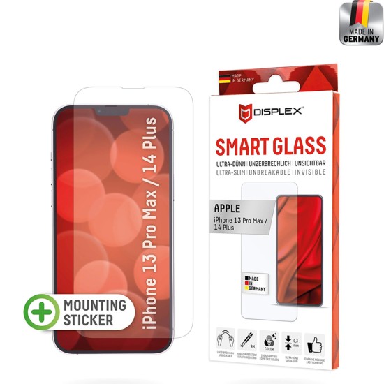 Folie pentru iPhone 13 Pro Max / 14 Plus - Displex Smart FlexiGlass - Clear