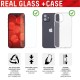 Folie pentru iPhone 14 - Displex Real Glass + Case - Clear