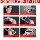 Folie pentru iPhone 14 Plus - Displex Real Glass + Case - Clear Folie pentru iPhone 14 Plus - Displex Real Glass + Case - Clear
