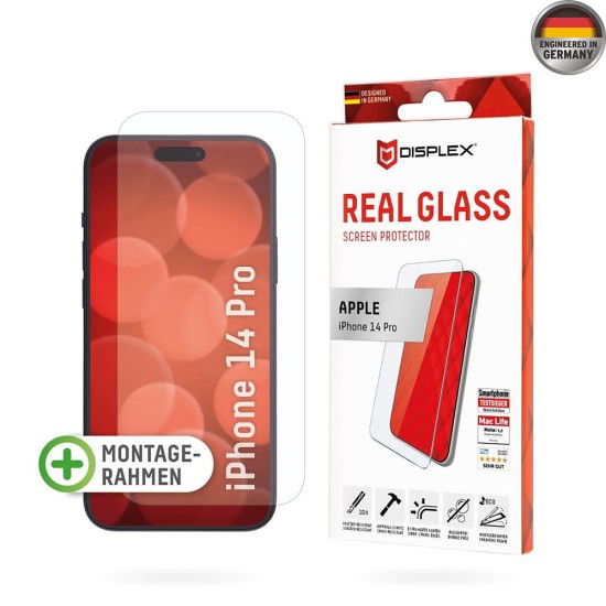 Folie pentru iPhone 14 Pro - Displex Real Glass 2D - Clear