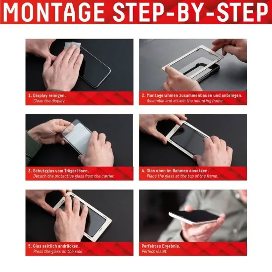Folie pentru iPhone 14 Pro - Displex Real Glass + Case - Clear Folie pentru iPhone 14 Pro - Displex Real Glass + Case - Clear